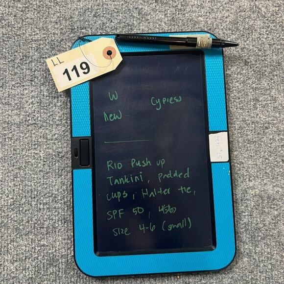 Hapari Tankini Womens 4-6 Small Cypress Rio Push Up Halter Tie Neck SPF 50 Swim - Picture 10 of 11